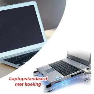 Laat uw laptop langer meegaan door deze koel te houden