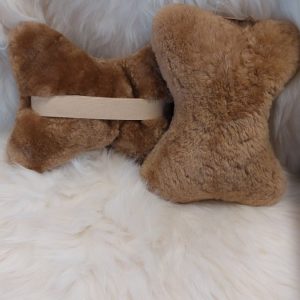 Auto nekkussen van lamsvel