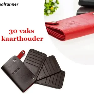 3-Stuks Kaarthouder tot wel 90 Pasjes – Netjes Georganiseerd