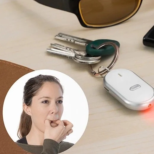 Sleutelhanger Met LED Lamp – Fluitende Sleutelzoeker / Sleutelvinder - Afbeelding 4