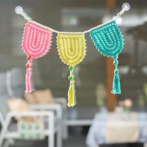 Haakpatroon - Vrolijke slinger