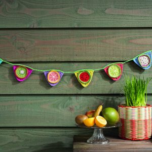 Haakpatroon - Slinger met zomerfruit