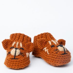 Haakpatroon – Dierenslofjes (maat A)