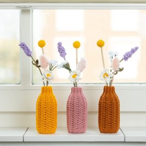 Haakpatroon – Bloemen in een vaasje