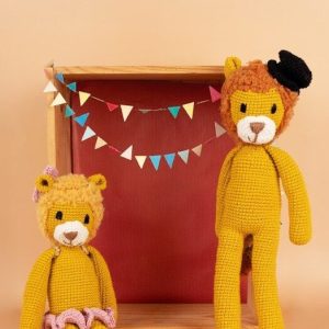 Haakpatroon - Leeuwenpaartje Loulou en Louise