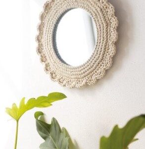 Haakpatroon - Retro spiegel