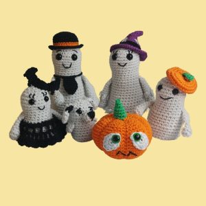 Haakpatroon - Spokenfamilie met Pelle Pompoen