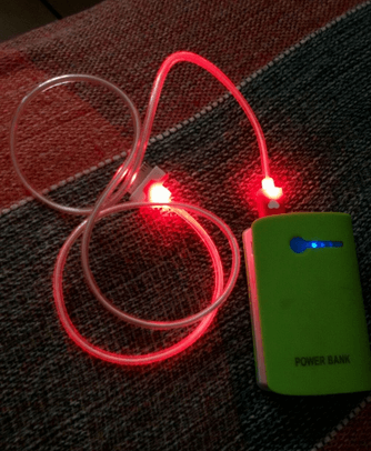 LED usb oplaadkabel voor je smartphone - Afbeelding 3