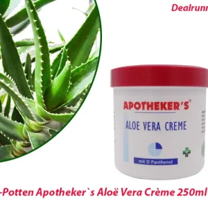 2-Potten Apotheker`s Aloë Vera Crème 250ml