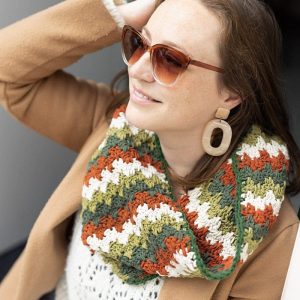 Haakpatroon - Warme colsjaal