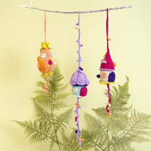 Haakpatroon - Slinger met elfenhuisjes