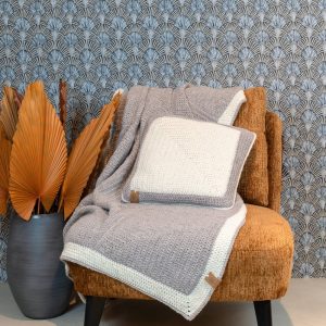 Haakpatroon - Wollen kussen