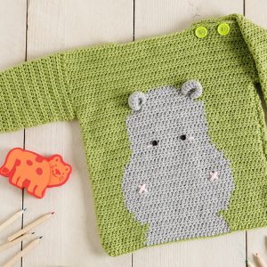 Kindertrui met nijlpaard