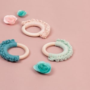 Bijtringen in hippe kleuren