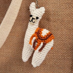 Haakpatroon - Alpaca’s als (sleutel)hanger