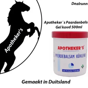 2-Potten Apotheker`s Paardenbalsem Gel koud 500ml