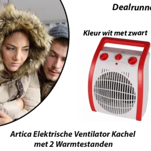 Artica Elektrische Ventilator Kachel met 2 Warmtestanden
