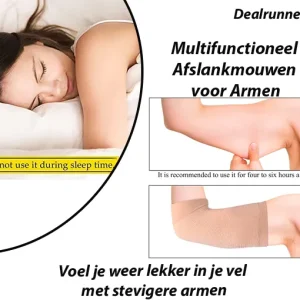 2-Paar Multifunctioneel Afslankmouwen voor Armen in 2 Kleuren