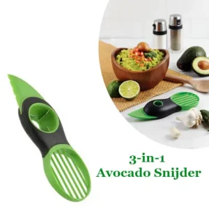 Splijt, ontpit en schep avocados met de 3-in-1 Avocado Snijder