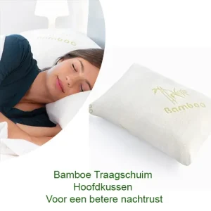 Bamboe Traagschuim Hoofdkussen – Voor een betere nachtrust