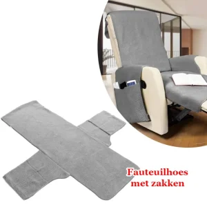 Comfort en lekker warm op je stoel met de Fauteuilhoes