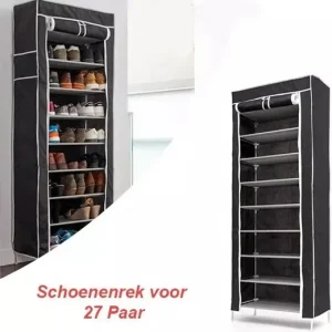 Schoenenrek voor 27 Paar – Gemakkelijk en netjes uw schoenen opbergen