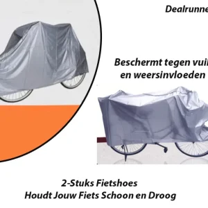 2-Stuks Fietshoes Houdt Jouw Fiets Schoon en Droog