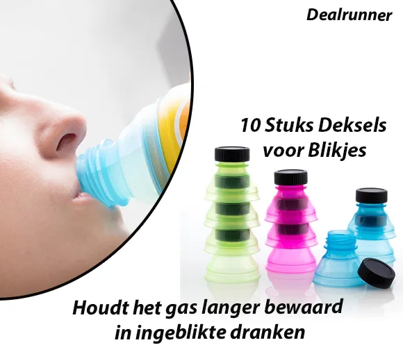 10 Stuks Deksels voor Blikjes - Afbeelding 2
