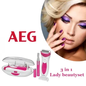 Dé 3 in 1 AEG Lady Beautyset LBS 5676 voor een perfecte look!