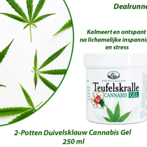 2-Potten Duivelsklauw Cannabis Gel 250 ml