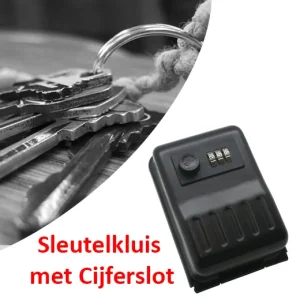 Sleutels veilig opbergen in deze Sleutelkluis met Cijferslot