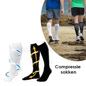 2 paar therapeutische compressiesokken