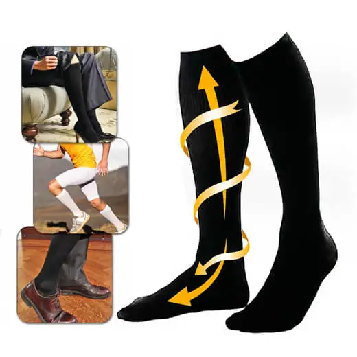 2 paar therapeutische compressiesokken - Afbeelding 5