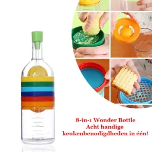 Wonder Bottle- Acht handige keukenbenodigdheden in één!