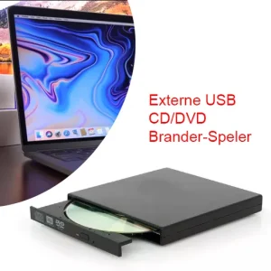 Externe USB CD/DVD Brander-Speler