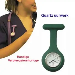 Handige verpleegster horloge in 6 kleuren!