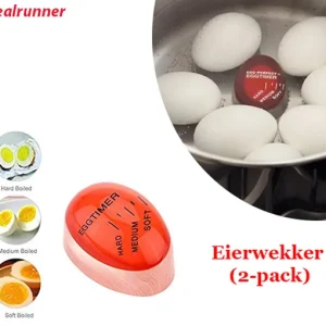 Vanaf nu een perfect ei met de Eierwekker (2-pack)