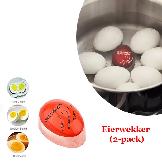 Vanaf nu een perfect ei met de Eierwekker (2-pack) - Afbeelding 2