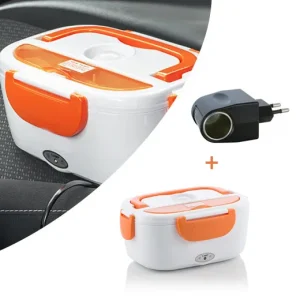 Praktische elektrische lunchbox + omvormer