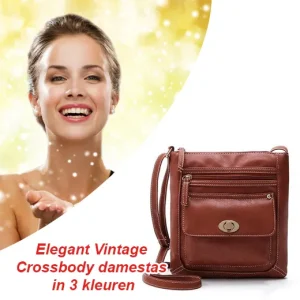 Elegant Vintage Crossbody damestas in 3 kleuren