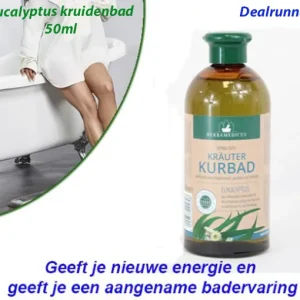 2-Flessen Eucalyptus kruidenbad 500ml