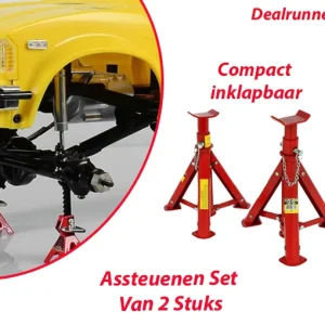 Assteuenen Set Van 2 Stuks 2000 kg Draagkracht