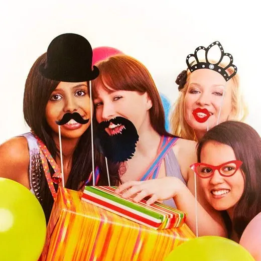 Foto accessoires voor leuke foto’s 17-delige set - Afbeelding 4