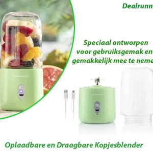 Oplaadbare en Draagbare Kopjesblender