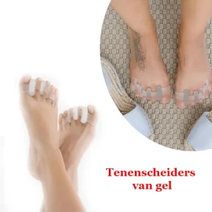 tenenscheiders, Voeten correct uitlijnen met de tenenscheiders