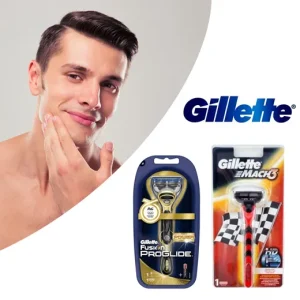 Perfect glad scheerresultaat met Originel Gillette scheermessen