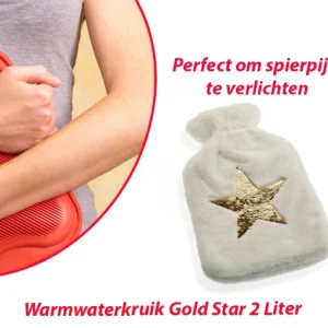 Warmwaterkruik Gold Star 2 Liter