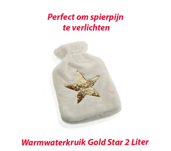 Warmwaterkruik Gold Star 2 Liter - Afbeelding 3