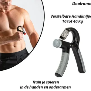 Verstelbare Handtrainer Ideaal voor Sporters 10 tot 40 Kg