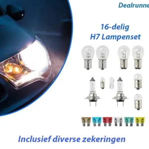 16-delig H7 Lampenset